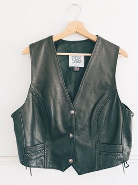 FOX CREEK > Vintage Leather Vest
